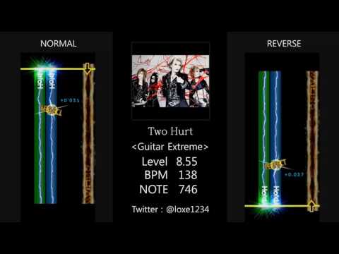 [GITADORA] Two Hurt (LV 8.55 Guitar Extreme )