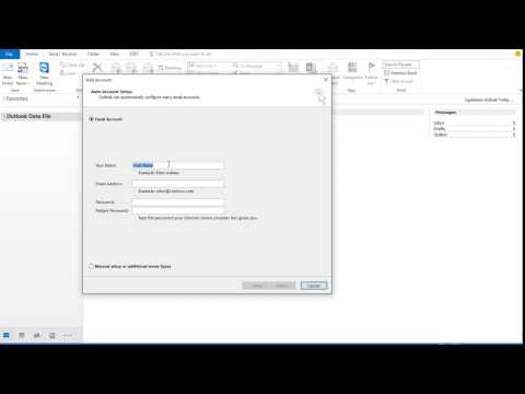 Video: Ինչպե՞ս կարգավորել Outlook 2016-ը Outlook-ի հետ: