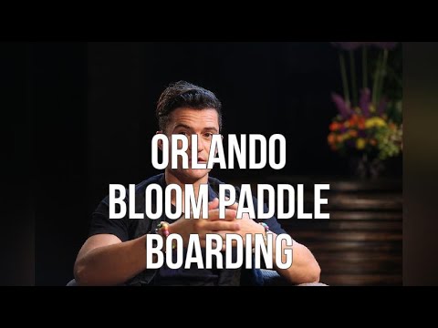 Orlando Bloom Paddle Boarding - YouTube
