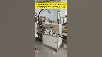 Mirror frame bending machine #ledmirror  #bendingmachine    #mirrorframe   #aluminumprofile #mirror