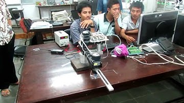 2-DOF arm robot planar with disturbance effect (Robotics Workshop at Robotics Vehicle Labolatory)