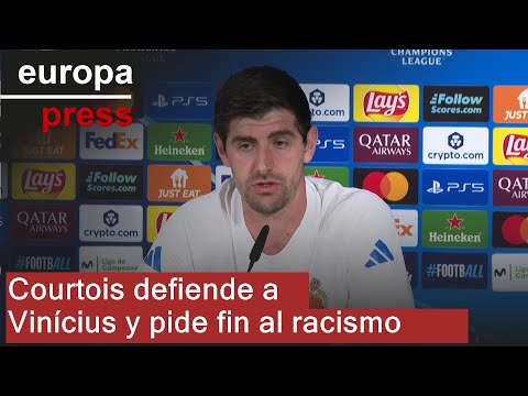 Courtois: "Creo a Vinícius al cien por cien, hay que acabar ya con esto del racismo"