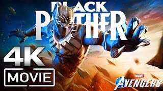 Marvel's Avengers BLACK PANTHER All Cutscenes (War For Wakanda) Full Game Movie 4K 60FPS Ultra HD