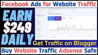 How to run Facebook Ads for Website Traffic | Buy Website Traffic Adsense Safe