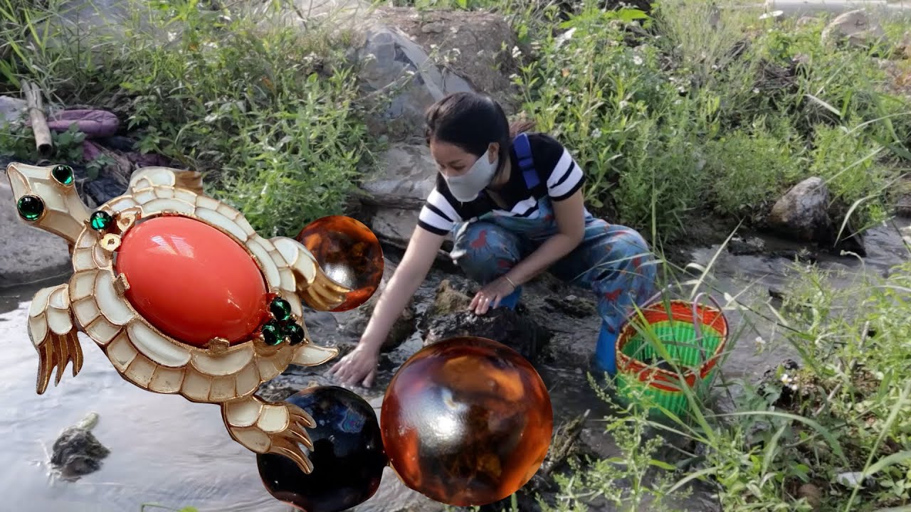 As soon as the black oyster appeared, the girl knew there were high-quality pearls