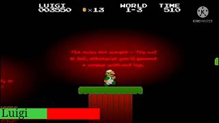 Mario.EXE 2021 Remake Full Game with Healthbars(Luigi's Death).Player by aacglucas.