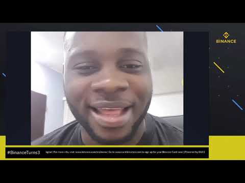 #BinanceTurns3 Awards - Africa Influencer and Binance Chain Wallet of the Year 2020