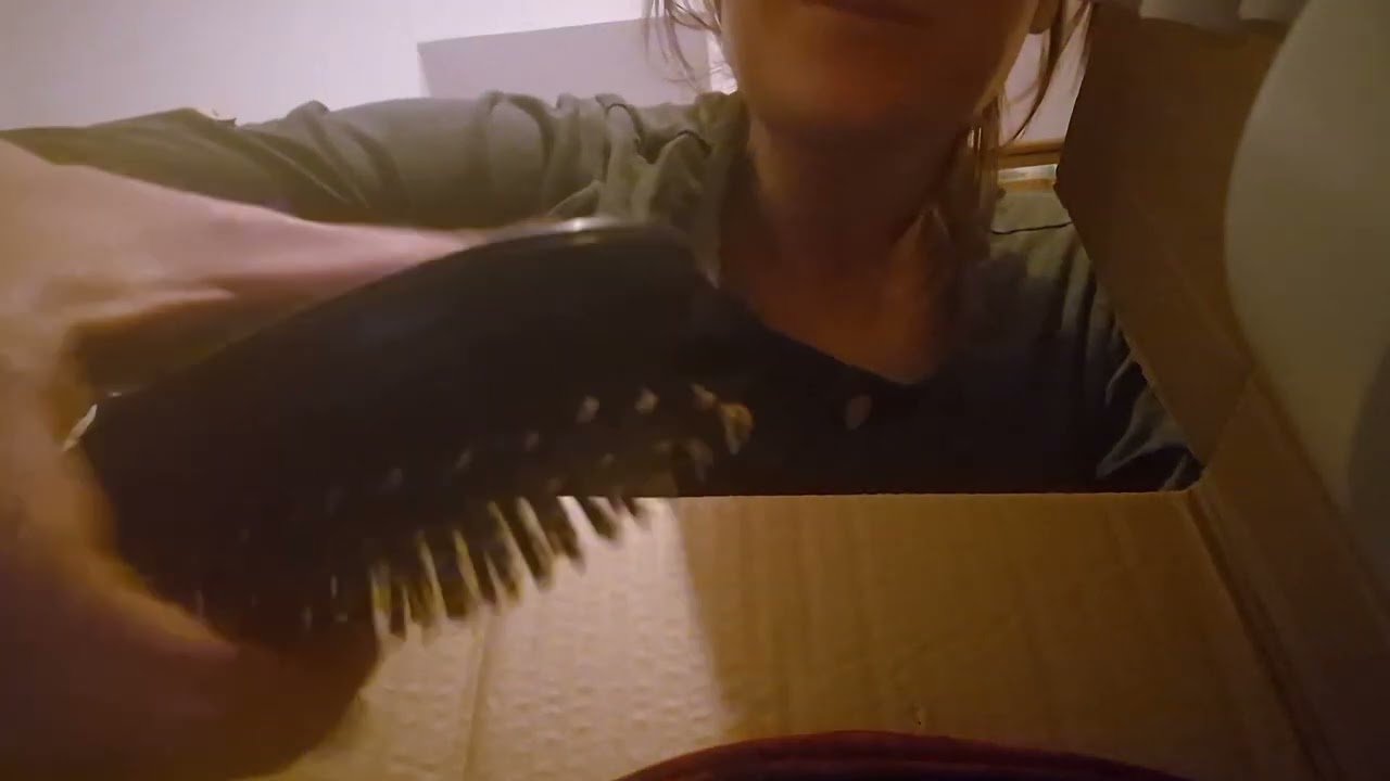 You're in a box 📦 (make up, hair brushing & blood transfusion) Extra lofi asmr 