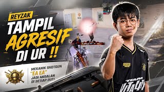 Full Barbar Reyzak di UR‼️Shotgun dengan Peek Cepat dan Tembakan Presisi 🥶😱 #pubgmobile 