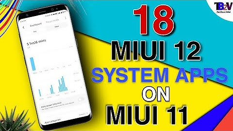 Run 18 MIUI 12 System Apps on MIUI 11 Phones WITHOUT ROOT | Game Turbo 3.0