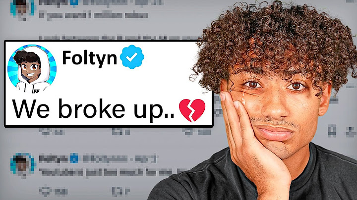 We Broke Up...