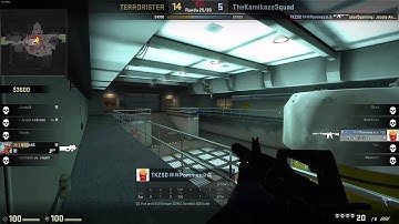 Cs:go 1v5 clutch + bomb defuse on Nuke