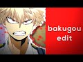 don&#39;t touch | bakugou edit