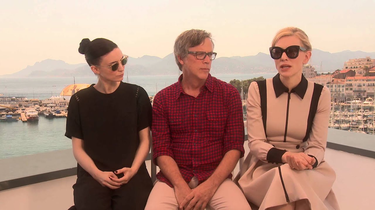 Cate Blanchett, Rooney Mara, Todd Haynes 'Carol' Interview - YouTube