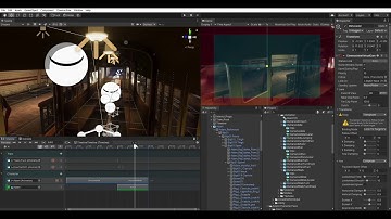 workthrough of creating the cinamatic scene with Unity Timeline & Cinemachine