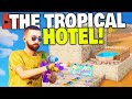 LIVING INSIDE MASSIVE TROPICAL HOTEL! Ft. New Summer DLC! - Rust