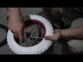 How to change a kids 12 inch bike tire