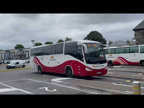 SC 340 Bus Eireann Is Leaving Killarney With A Horn