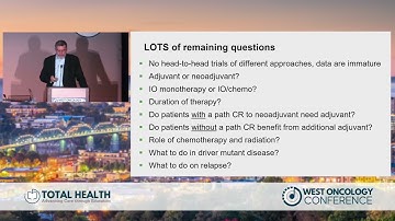Day 1 | Neoadjuvant vs Adjuvant: A New Paradigm for NSCLC - David Carbone, MD, PhD
