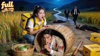 No One Dared Save The Hunted Man—Only A Delivery Girl Hid Him In Her Basket!He’s A CEO!Love Begins!