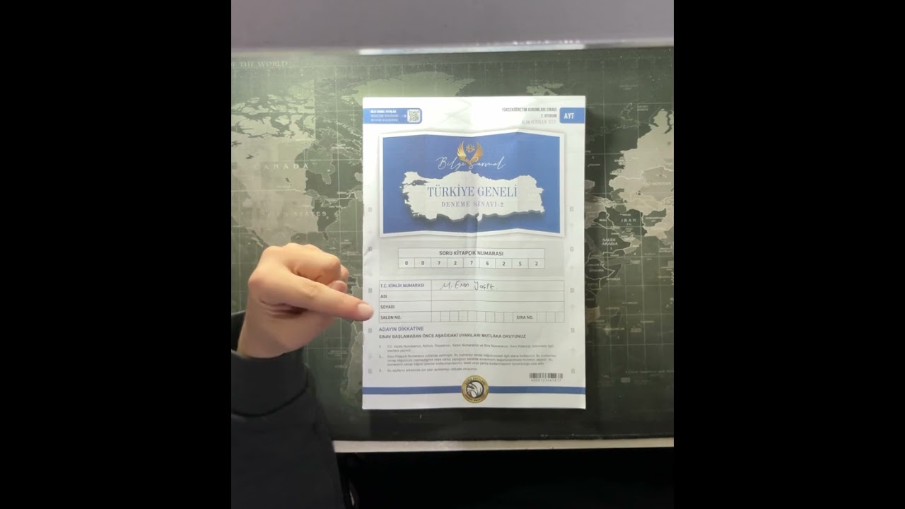 Bilgi Sarmal Ayt 2. Türkiye geneli deneme yorumum 