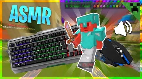 Keyboard & Mouse Sounds ASMR v1 (SATISFYING) | Hive Skywars