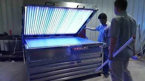 flexo plate exposure machine