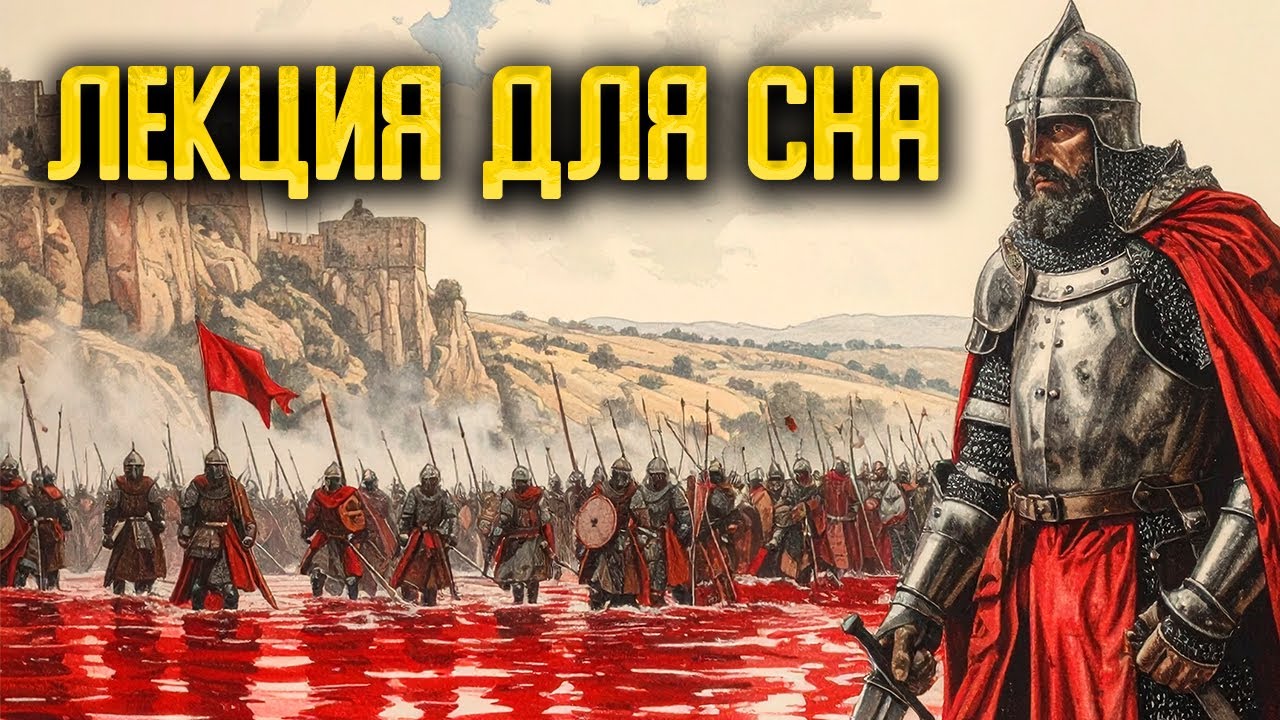КРЕСТОВЫЕ ПОХОДЫ от НАЧАЛА до КОНЦА: Война за СВЯТУЮ Землю | Лекция для сна