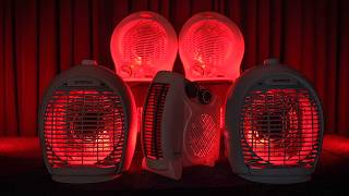 💤 Deep Sleep Guaranteed with 5 Heater Fan Sounds | 10 Hour Loop 😴