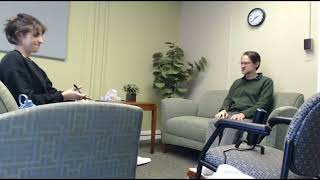 Empty Chair Demonstration (Experiential therapy) (improved audio)