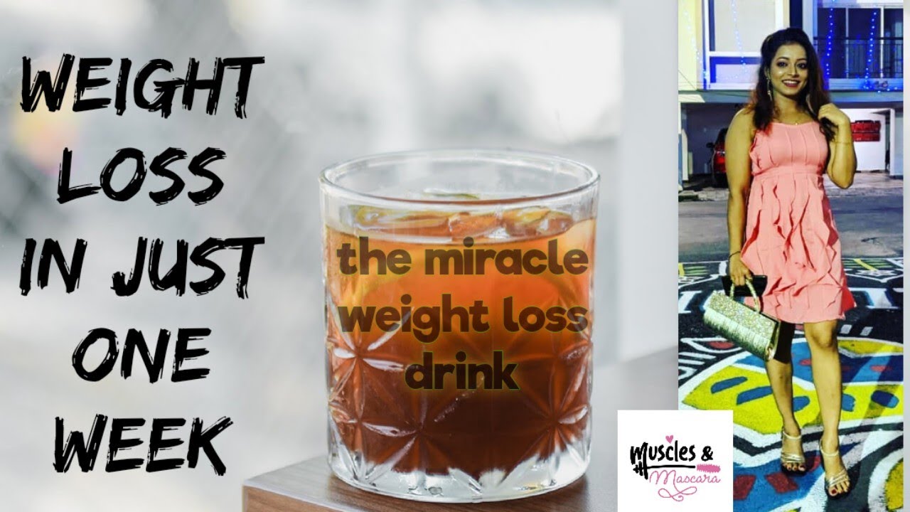 Weight loss in one week | Easy homemade tummy tightening powder | Miracle drinks |@Muscles n Mascara