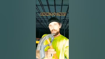 Amazing Conduit Bending Skills! #construction #electrician #conduit