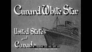 LAUNCHING OF OCEAN LINER QUEEN ELIZABETH  CUNARD WHITE STAR LINES 78894