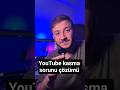 YouTube kasma sorunu çözümü #reklam #YouTube #bilgisayar #İpucu #pc
