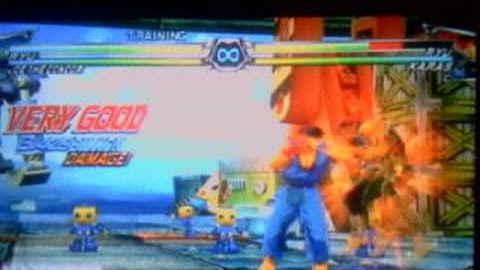 Ryu and Joe the Condor 100% combo