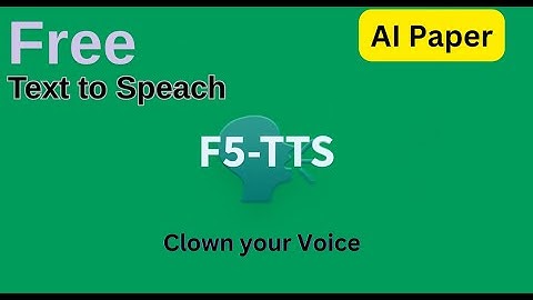 F5-TTS: The AI Revolution in Text-to-Speech Technology | Explained