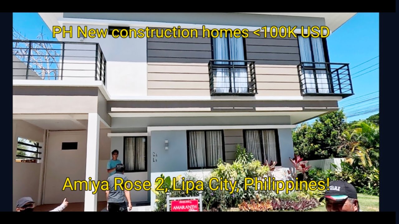 PH New Construction Homes Under 100K USD In Amiya Rose 2 Lipa City ph-new-construction-homes-under-100k-usd-in-amiya-rose-2-lipa-city
