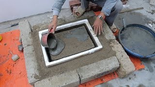 Ideas Step By Step With Cement For You - Tip Molded a Pots From Styrofoam Box And Cement by Mixers Construction 343,388 views 4 years ago 10 minutes, 15 seconds