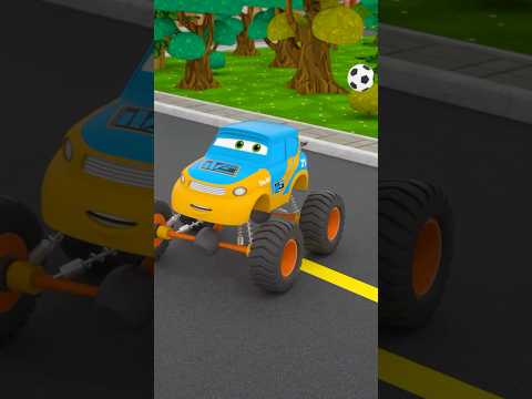 Монстр Трак 🛻 Встретил Привидение 👻 | 3D Мультик для Детей 🚔 #мультик #мультики #мультфильм