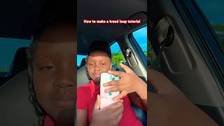 Information How to make a trend loop tutorial #shorts Guide