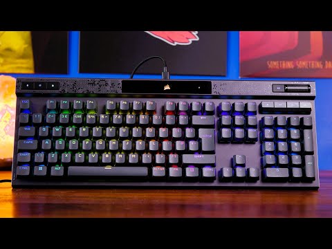 Corsair K70 Max ASMR unboxing and sound test