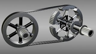 Continuously mechanical  Variable Transmission CVT