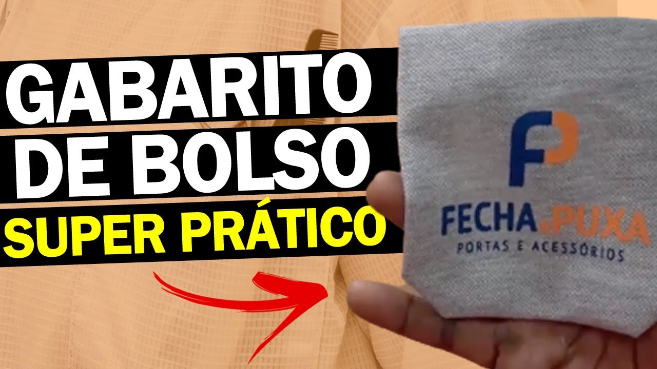 Como preparar o BOLSO para costurar em camisetas POLO | Viver de Confecção