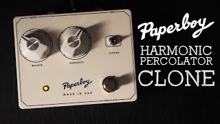 Paperboy Pedals Harmonic Percolator Clone