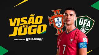 CRISTIANO RONALDO CHEGOU! OS RECORDES DE CR7 EM PORTUGAL X UZBEQUISTÃO | VISÃO DE JOGO