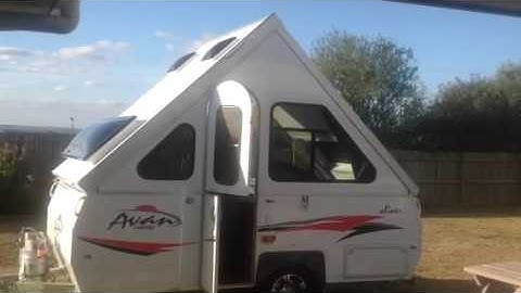 Setting Up an Aliner Camper A Frame