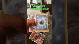 My noob Pokémon cards 😢