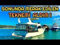 En sonunda  merak edilen teknemi aldım.