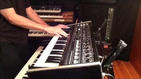 Multimoog - Voltage Control Pedal Working the Filter