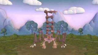 My asymmetrical creature in Spore